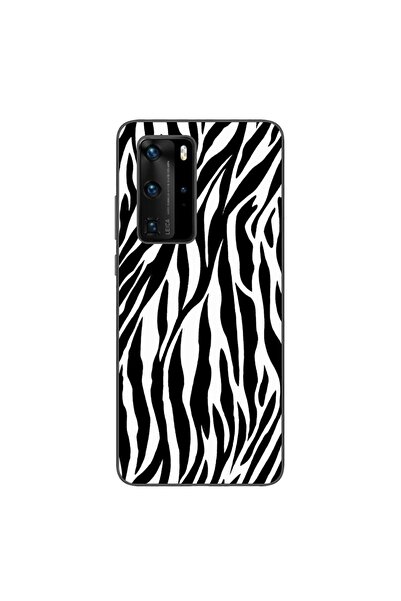 OEM Husa compatibila cu Huawei P40 Pro Silicon Gel Tpu Model Animal Print Zeb...
