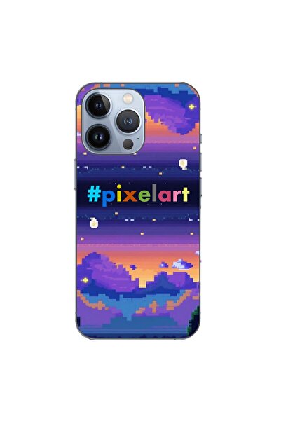 OEM Θήκη συμβατή με Apple iPhone 13 Pro από σιλικόνη gel TPU με σχέδιο Pixel ...