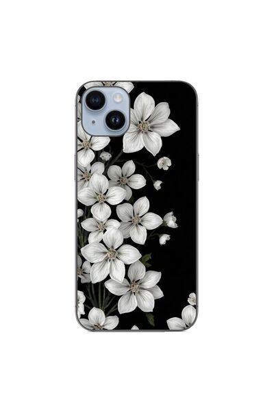 OEM Husa compatibila cu Apple iPhone 14 Plus Silicon Gel Tpu Model Pure White...