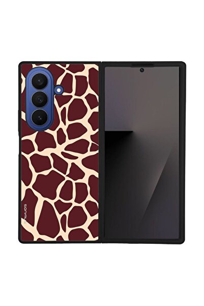 Sonique Θήκη Animal Print Series για Samsung Galaxy Z Fold 7 Giraffe 03