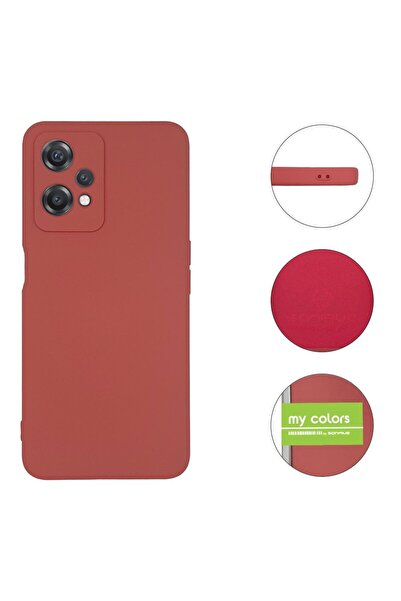 Sonique Θήκη Σιλικόνης My Colors OnePlus OnePlus Nord CE 2 Lite 5G Μπορντό Αν...