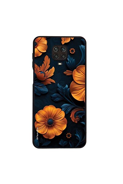 Sonique Θήκη 3D Flower Series για Xiaomi Redmi Note 9S/9 Pro Πορτοκαλί 01