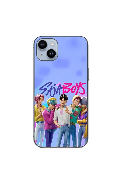 OEM Husa compatibila cu Apple iPhone 15 Plus Silicon Gel Tpu Model KPop Demon...