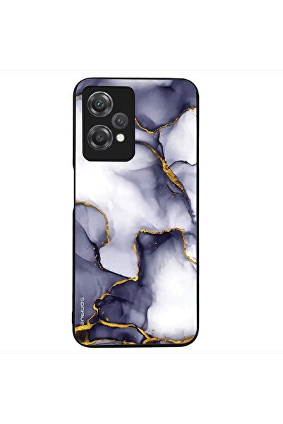Sonique Θήκη Marble Series για OnePlus Nord CE 2 Lite 5G Μωβ Γκρι