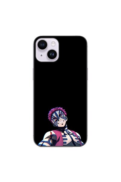 OEM Husa compatibila cu Apple iPhone 14 Silicon Gel Tpu Model Demon Slayer Akaza