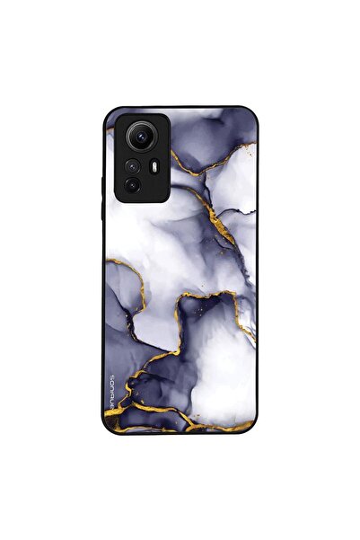 Sonique Θήκη Marble Series για Xiaomi Redmi Note 12s Μωβ Γκρι