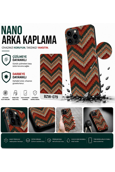 Astakos 3M Örgü Desen Arka Kaplama Poco F4 GT