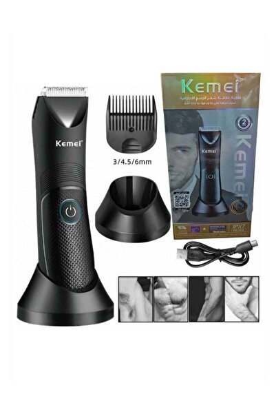 Kemei Professional Body Hair Trimmer Designed For Both Men And Women KM-1838 ...