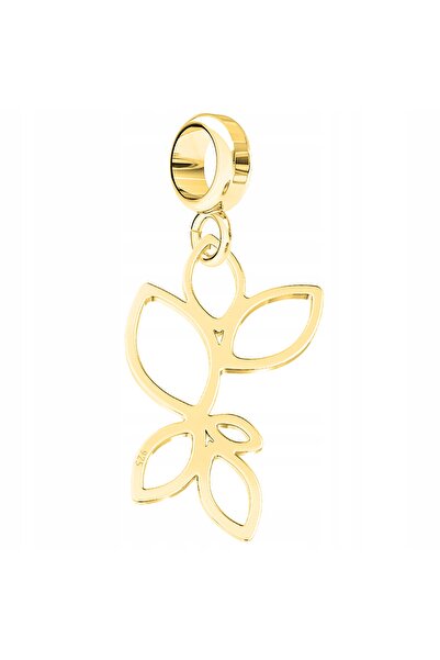 Larezo Pandantiv Tip Charm Pentru Bratari Modulare, Argint 925 Placat Cu Aur ...