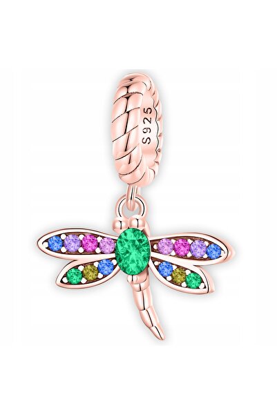 Larezo pandantiv, element decorativ, Model Insecta Libelula Zirconii Colorate...