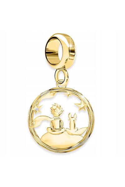 Larezo pandantiv, element decorativ, Model Baietel Cu Vulpe Luna Stele, Zirco...