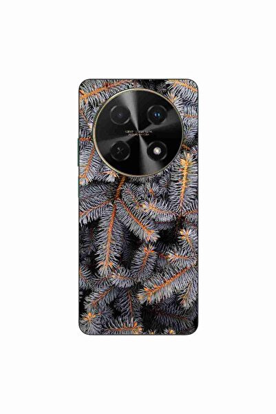 OEM Θήκη συμβατή με Huawei Nova 12i από σιλικόνη gel TPU με σχέδιο κλαδιών ελ...