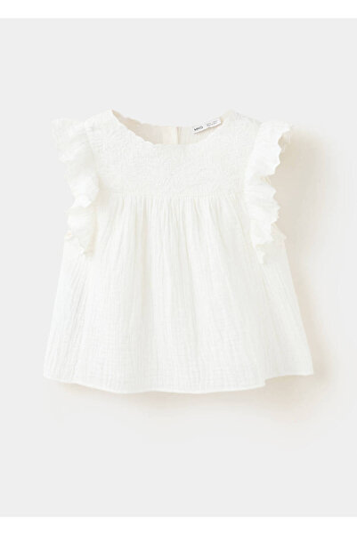 MANGO Kids Blouse geranio