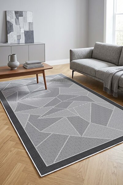 West Home Makinede Yıkanabilir Kaymaz Taban Leke Tutmaz Renkli Dijital Salon ...