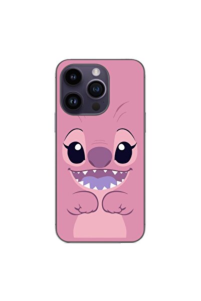 OEM Husa compatibila cu Apple iPhone 15 Pro Silicon Gel Tpu Model Stitch Ange...