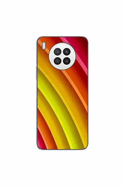 OEM Husa compatibila cu Huawei Nova 8i Silicon Gel Tpu Model Abstract Stripes