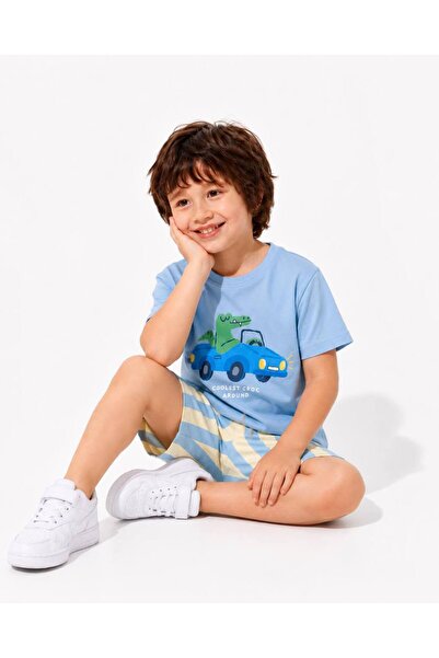 MODEL Erkek Çocuk Yazlık Şort T-Shirt Takım