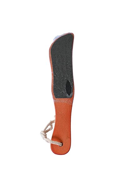 MAXDONA Foot Dead Skin Remover Orange Black Pumice Stone Pedicure Tool with H...