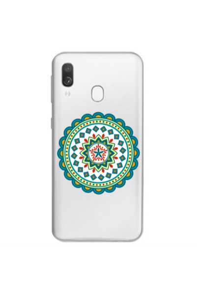 Other Samsung A40 Mandala D11 Transparent Silicone TPU Θήκη