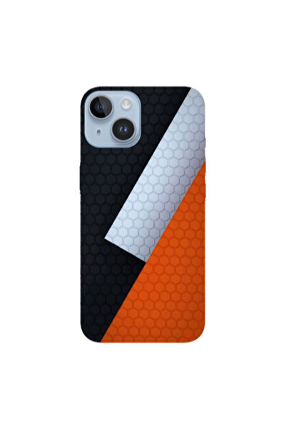 Other Apple iPhone 14 Plus Coated hexagon Transparent Silicone TPU Θήκη
