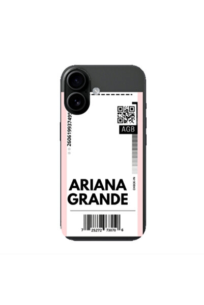 Other Apple Iphone 16 plus Ariana Grande AGB Transparent Silicone TPU Θήκη