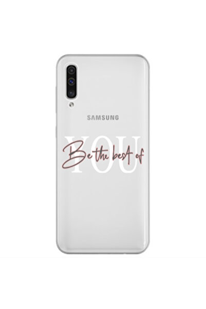 Other Samsung A70 Be the best of Transparent Silicone TPU Θήκη