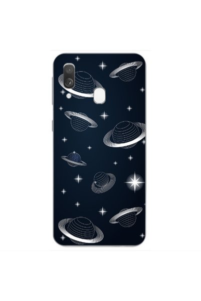 Other Samsung A40 Bright Stars Transparent Silicone TPU Θήκη