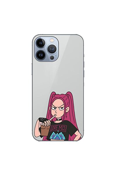 OEM Husa compatibila cu Apple iPhone 13 Pro Max Model KPop Demon Hunters Seri...