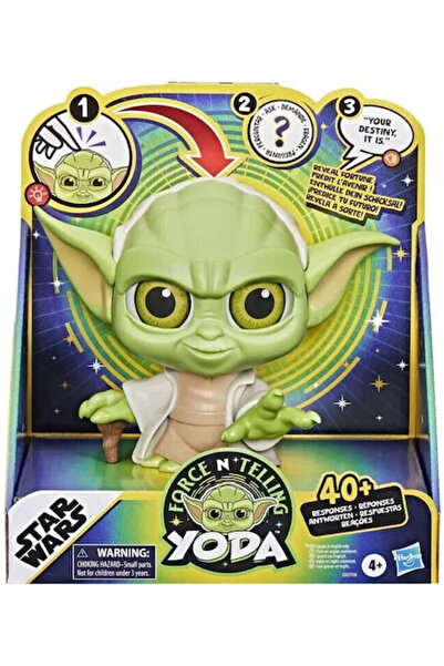 Hasbro Games Φιγούρα Δράσης Force N Telling Star Wars Yoda με Ήχους για Ηλικί...