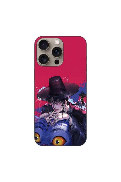 OEM Husa compatibila cu Apple iPhone 16 Pro Max Silicon Model KPop Demon Hunt...