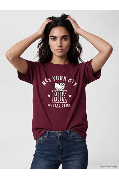 LC Waikiki Hello Kitty Printed Women's T-Shirt