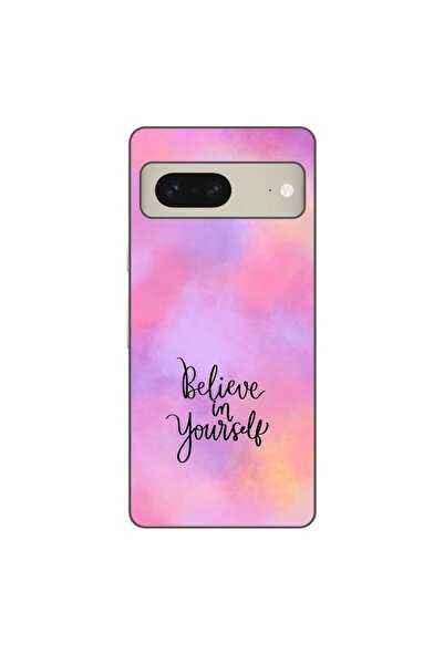 OEM Калъф за Google Pixel 7 от силиконов гел TPU с десен  "Вярвай в себе си "