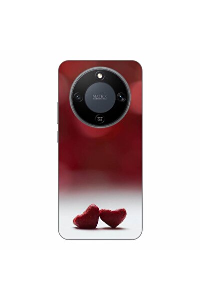 OEM Husa compatibila cu Honor Magic8 Lite Silicon Gel Tpu Model Little Hearts