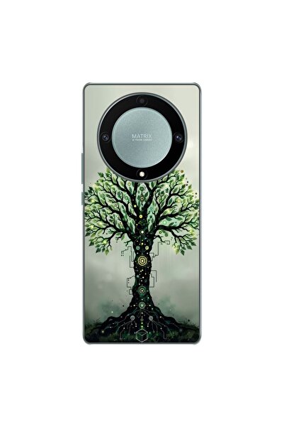 OEM Husa compatibila cu Honor Magic 5 Lite Silicon Gel Tpu Model Mystical Tree