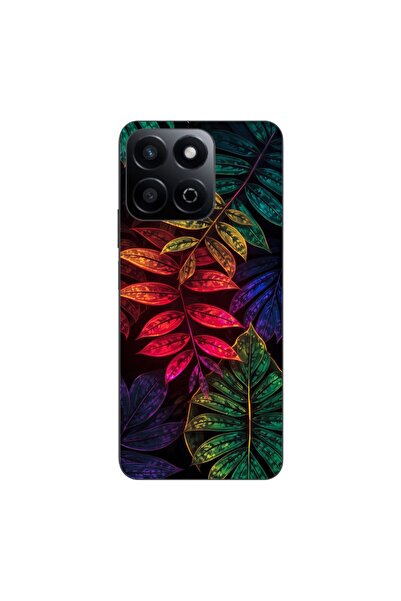 OEM Husa compatibila cu Honor 200 Smart Silicon Gel Tpu Model Minmal Neon Lea...