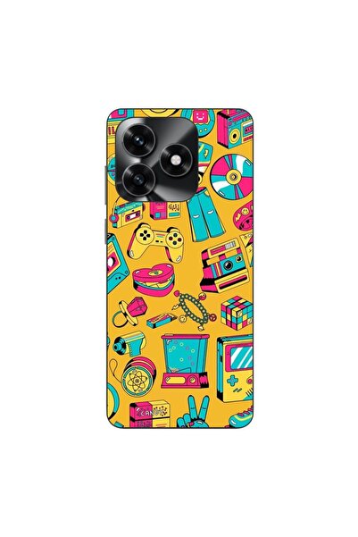 OEM Husa compatibila cu Honor X5c Plus Silicon Gel Tpu Model Pop Art Vintage