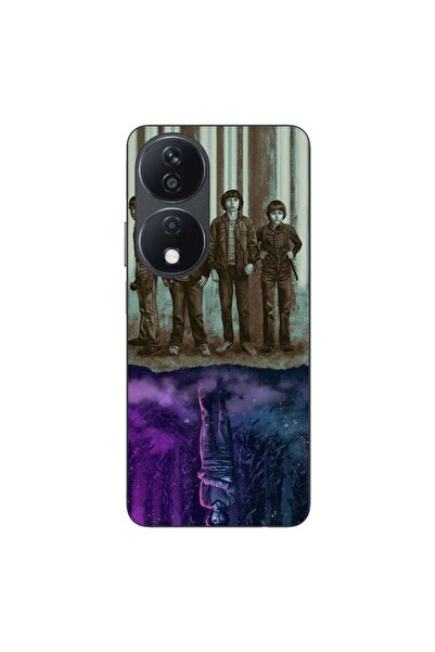 OEM Husa compatibila cu Honor X7b Silicon Gel Tpu Model Stranger Things Upsid...