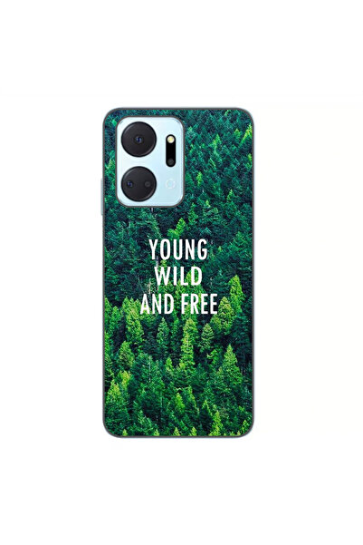 OEM Husa compatibila cu Honor X7a Silicon Gel Tpu Model Wild and Free
