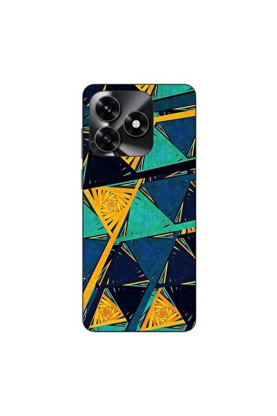 OEM Husa compatibila cu Honor X5c Plus Silicon Gel Tpu Model Abstract Prism