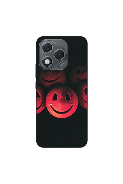 OEM Husa compatibila cu Honor 400 Lite Silicon Gel Tpu Model Grungy Smiley Faces