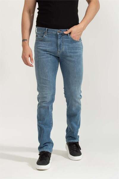 Emporio Armani Erkek 5 Cepli Pantolon Açık Mavi