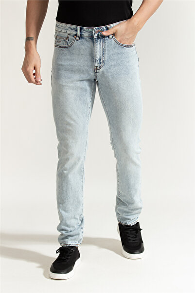 Armani Exchange Erkek 5 Cepli Pantolon Mavi