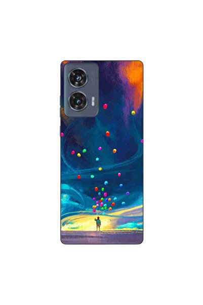 OEM Husa compatibila cu Motorola Edge 50 Fusion Silicon Gel Tpu Model Baloane...