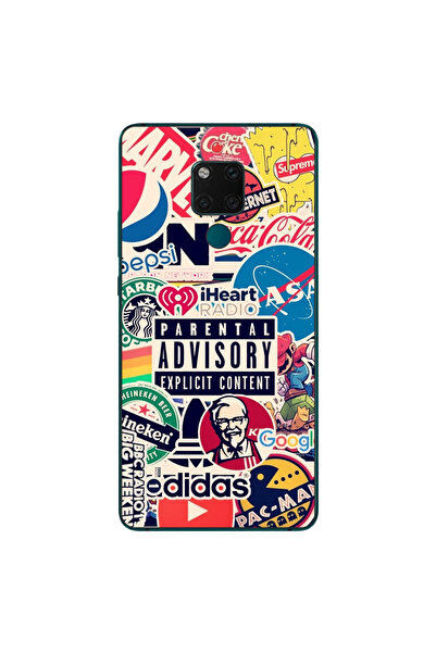 OEM Husa compatibila cu Huawei Mate 20X Silicon Gel Tpu Model Pop Art Brands