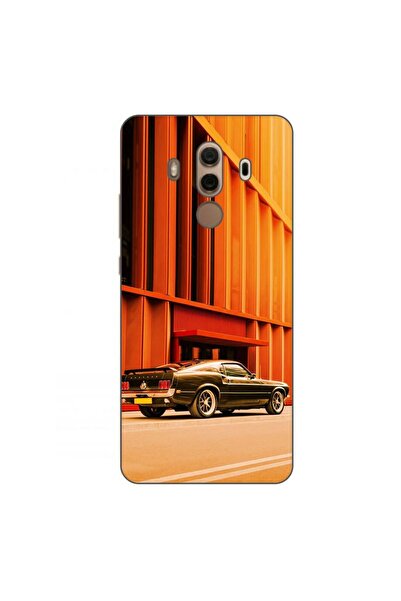 OEM Husa compatibila cu Huawei Mate 10 Pro Silicon Gel Tpu Model Mustang Sunset