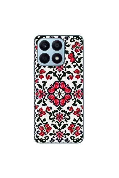 OEM Husa compatibila cu Honor X8a Silicon Gel Tpu Model Traditional Knit Design