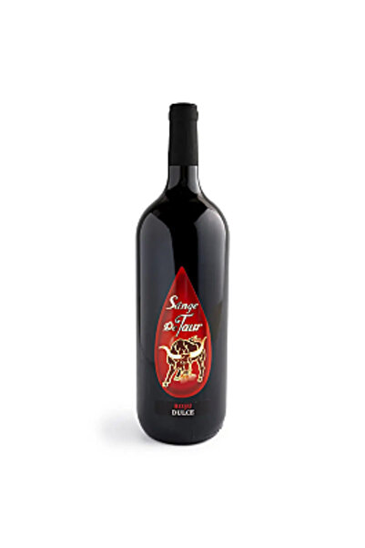 Domeniile Tohani Vin Roșu Sânge de Taur Semidulce 1,5 L