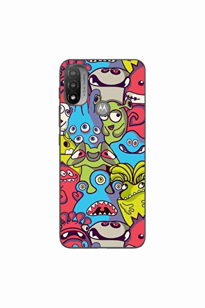 OEM Husa compatibila cu Motorola Moto E20 Silicon Gel Tpu Model Squishi Monsters