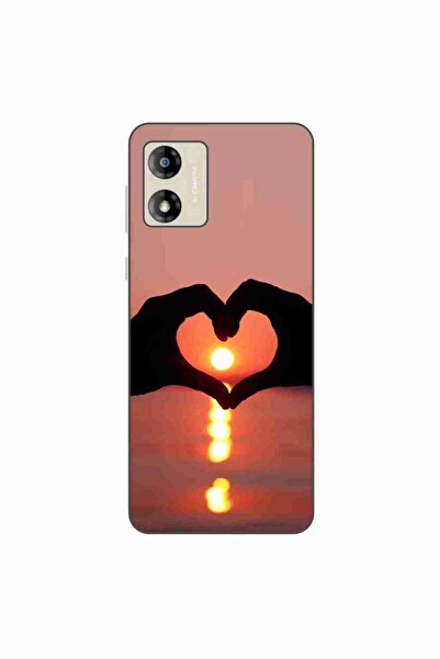 OEM Husa compatibila cu Motorola Moto E13 Silicon Gel Tpu Model Glow of Love