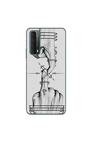 OEM Husa compatibila cu Huawei P Smart 2021 Silicon Gel Tpu Model Universe Touch